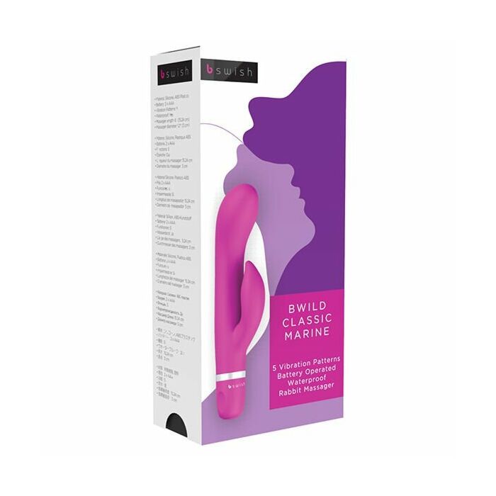 Vibrador Conejo Marino Cerise.