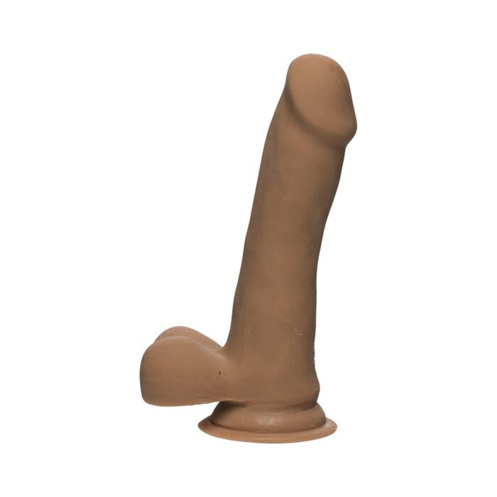 Dildo delgado ultraskyn 16.50 cm - caramelo