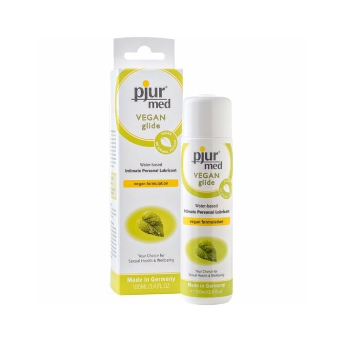 Pjur med vegan glide lubricante base de agua