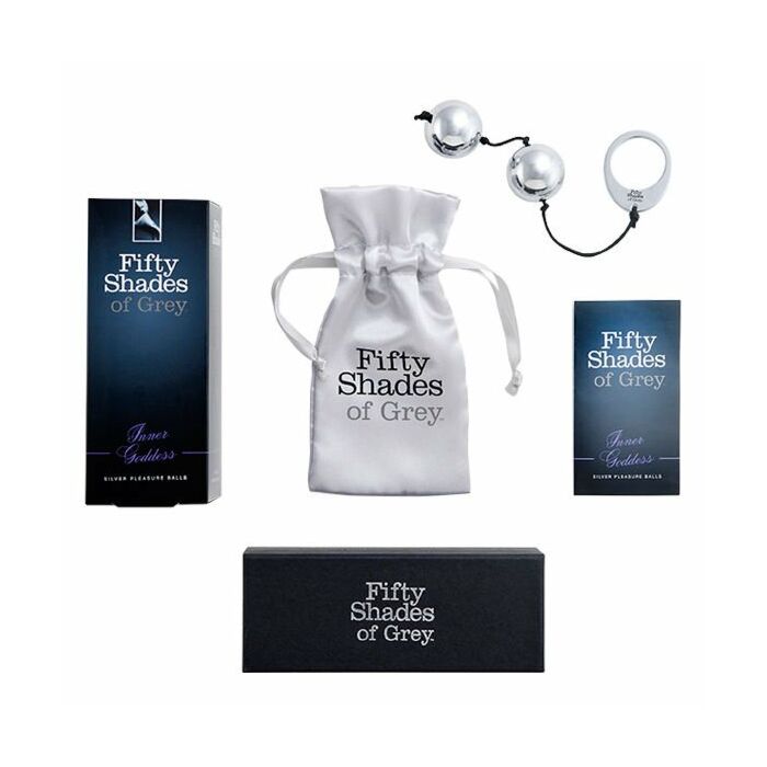 madre Gángster Punto Bolas Chinas Plateadas – 50 Sombras de Grey FIFTY SHADES OF GREY...