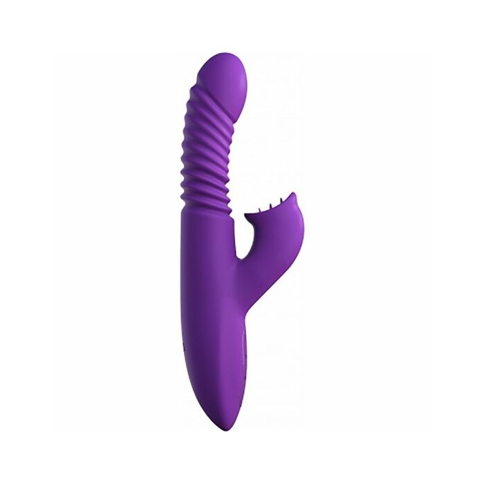 Fantasy for her - estimulador de clitoris con calor, morado
