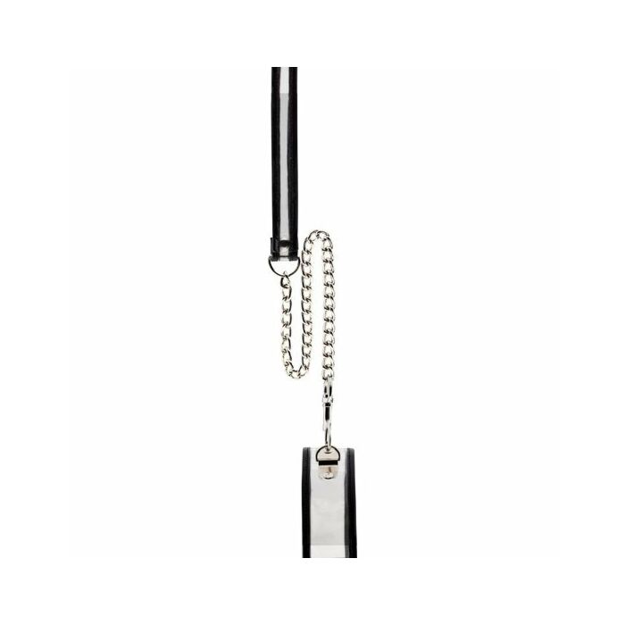 Bad romance collar esclavo translucido/metal