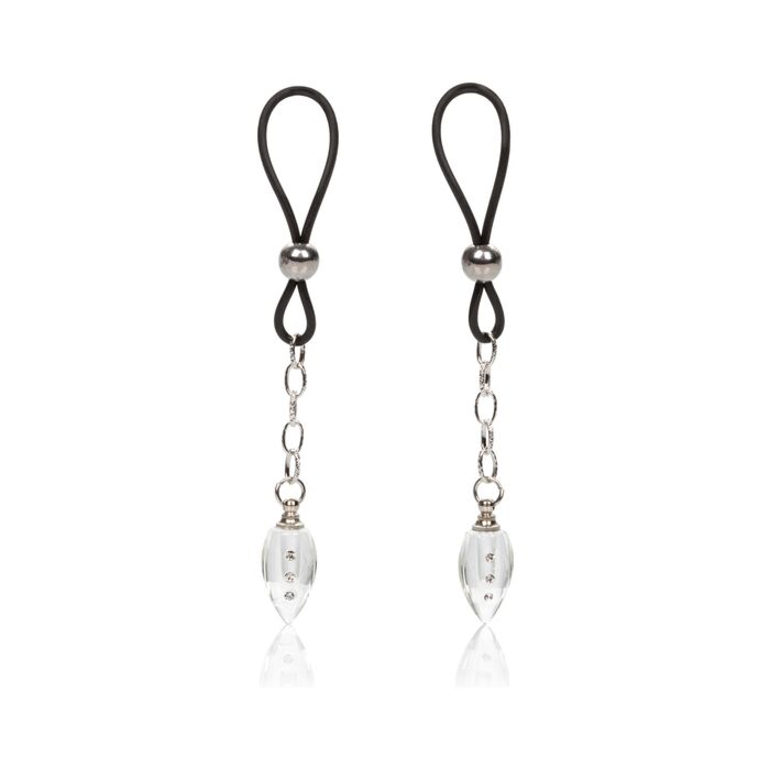 Colgantes para  pezones cristal lágrimas