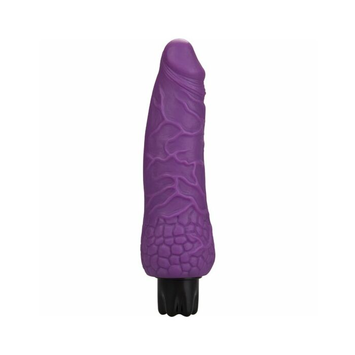 Vibrador realistico tacto real pequeño lila