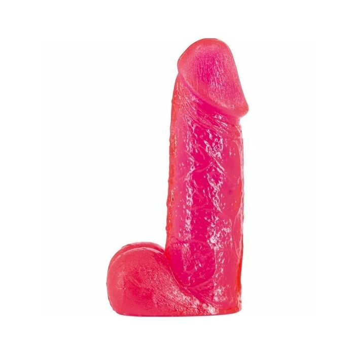 Pene realistico con testiculos - 15cm - rojo
