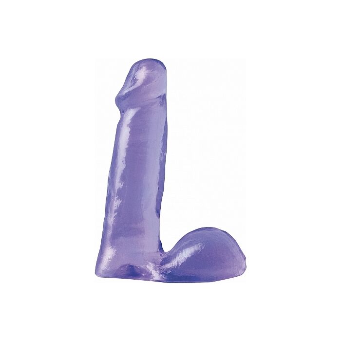 Basix pene de gelatina lila 15 cm