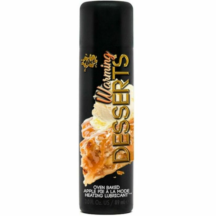 Wet lubricante efecto calor pastel de manzanas 89 ml