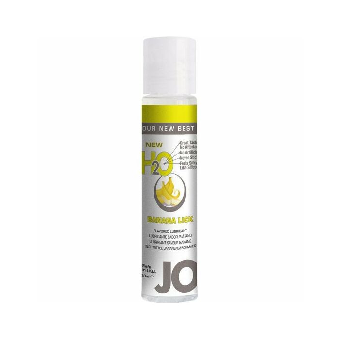 Jo lubricante agua sabor platano 30 ml