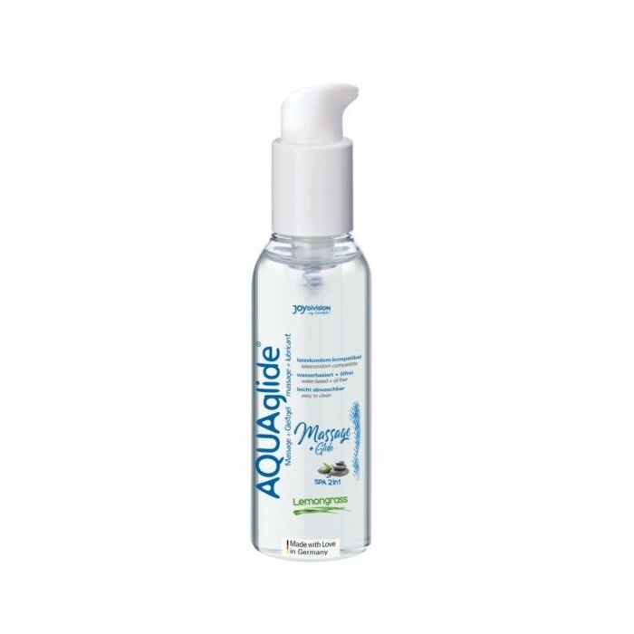 Aquaglide massage + glide lemongrass, 200 ml