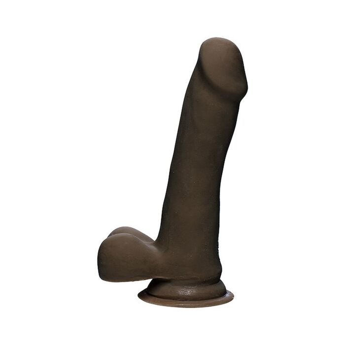 Dildo delgado ultraskyn 16.50 cm  - marrón