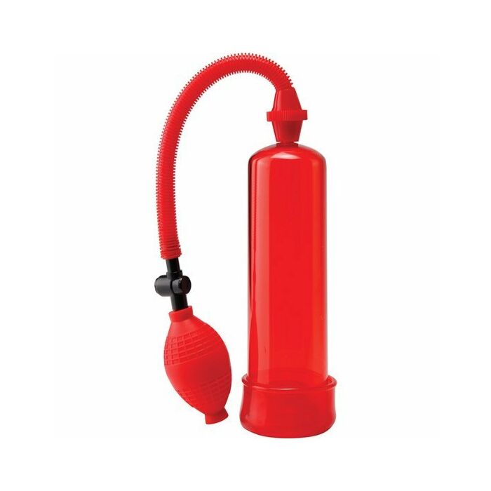 Pump worx bomba de ereccion principiantes roja