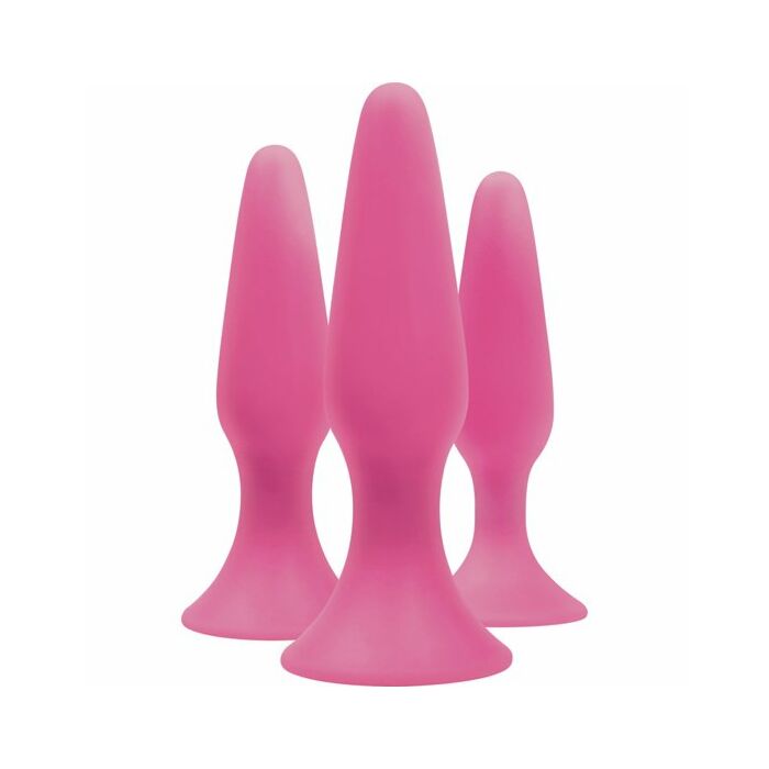 Sliders kit plug 4pc rosa