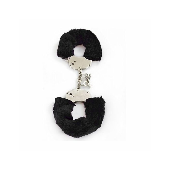 Fetish fantasy esposas estampado negro