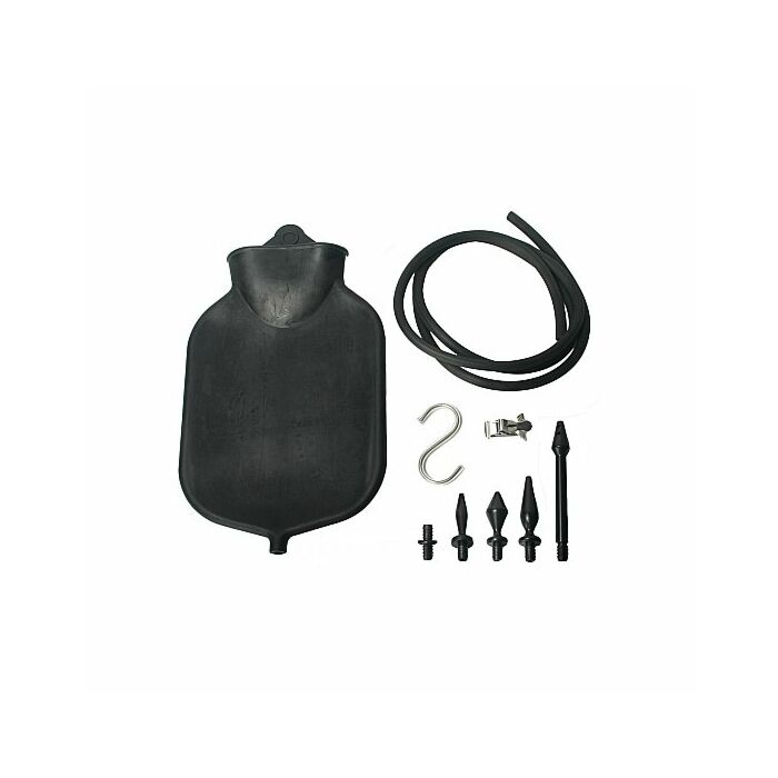 Deluge - kit enema deluxe negro