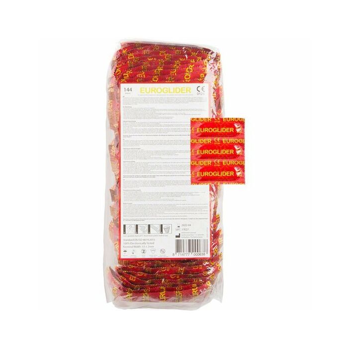 Pack Euroglider: 144 Preservativos