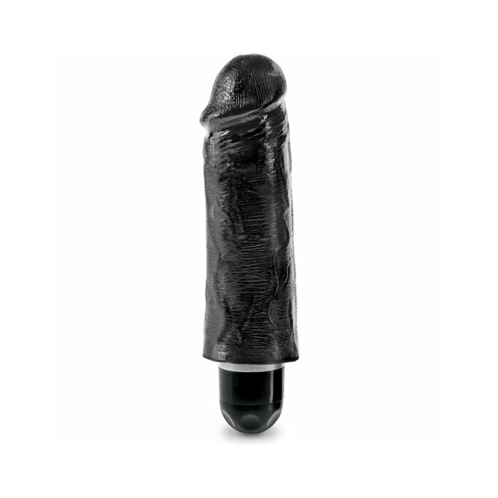 King cock 5 vibrador stiffy negro