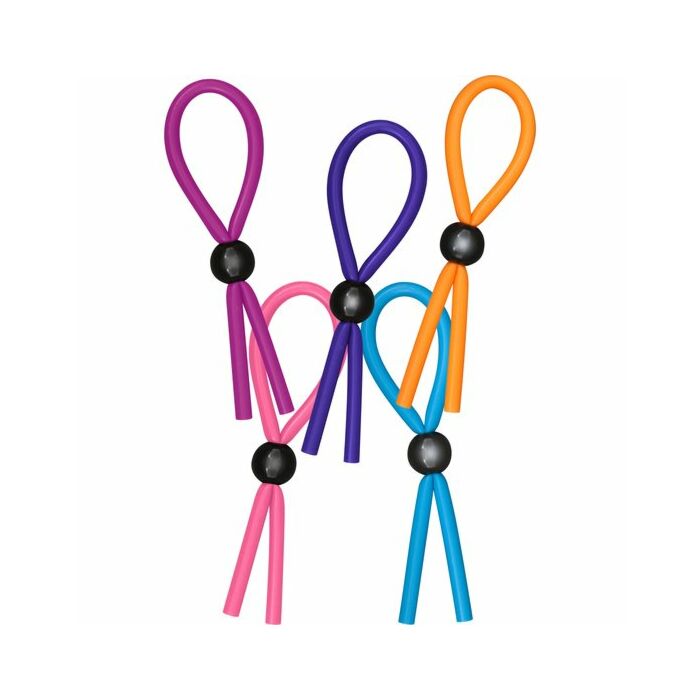 Funky adjustable anillo para pene y testiculos (display 25 unidades)
