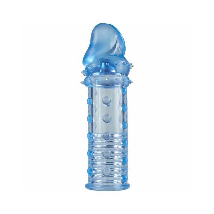 Power stud funda para el pene azul