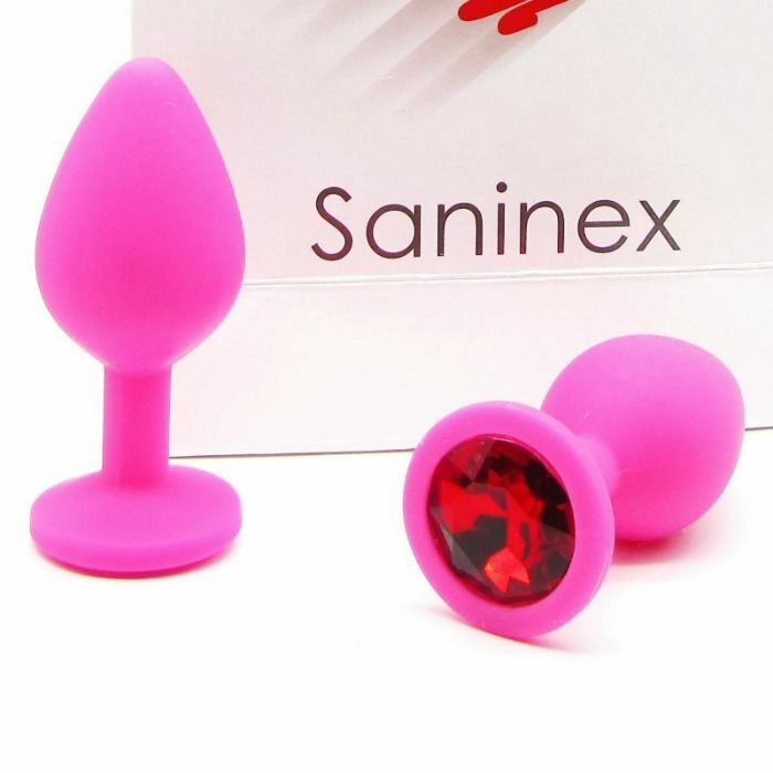 Saninex plug intense orgasmic anal sex color rosa
