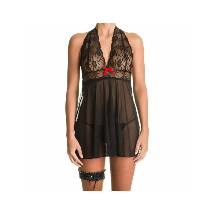 Picardías sabine negro