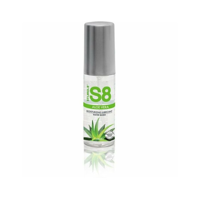 S8 lubricante base agua aloe vera 50ml