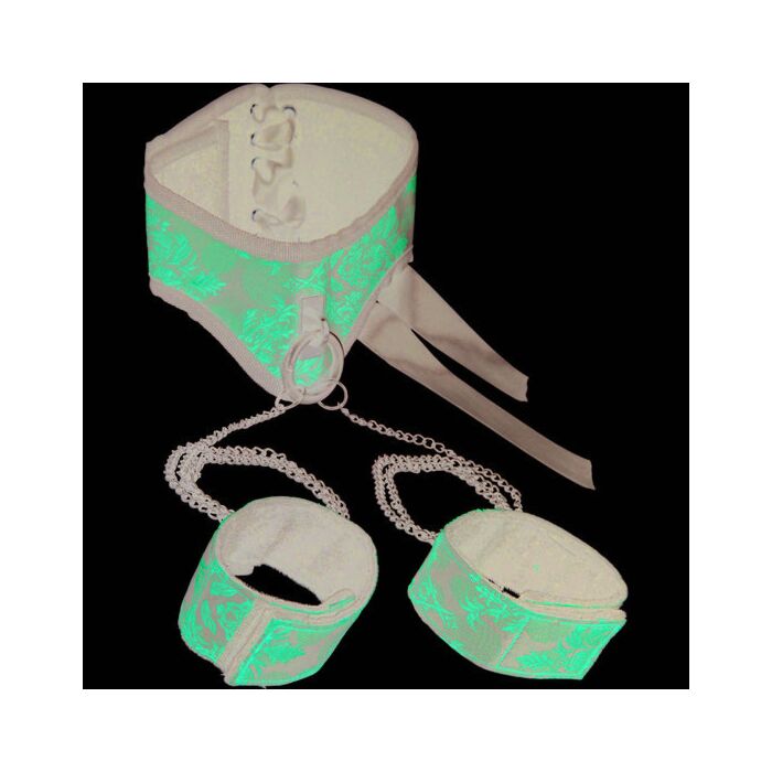 Posture collar con esposas