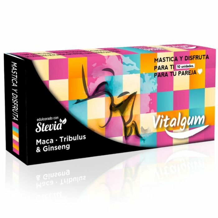 Vitalgum passion chicle vigorizante 10 uds