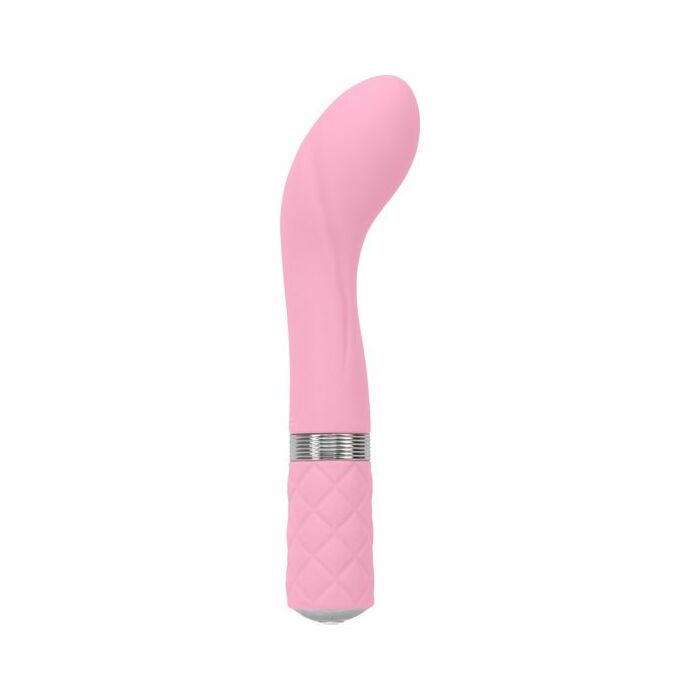 Sassy vibrador punto g con cristal - rosa