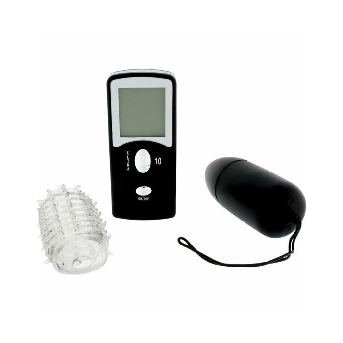 Bala vibradora control remoto negro