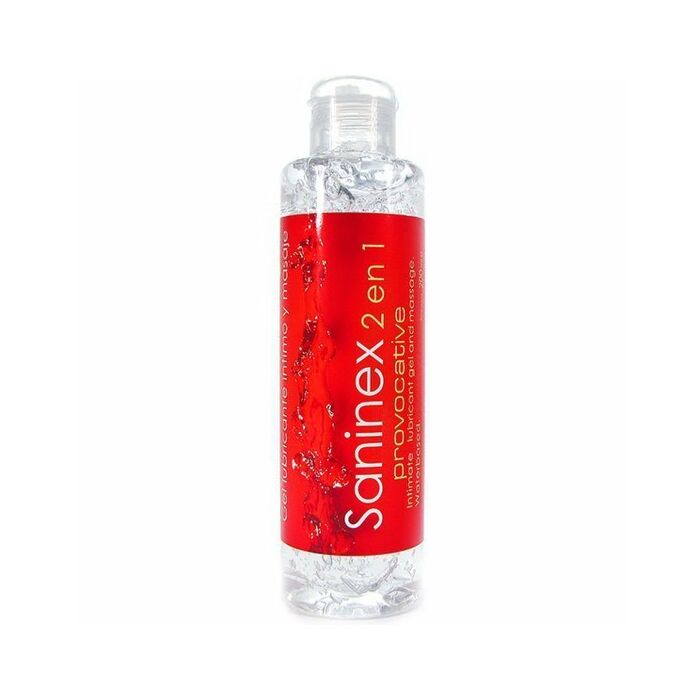 Saninex intimate lubricant & massage gel provocative  2 in 1 - 200ml
