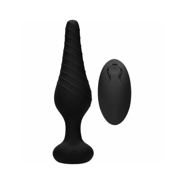 Sono no. 77 plug vibrador control remoto - negro