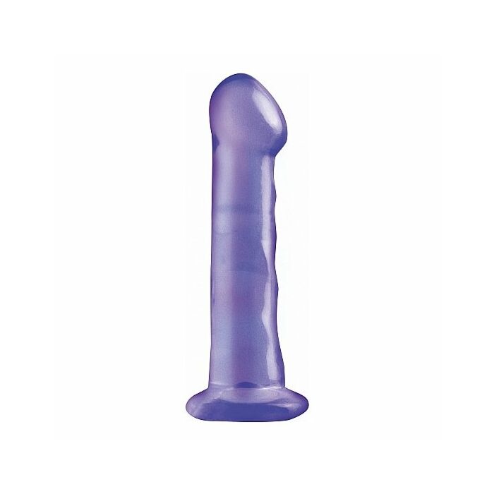 Basix pene de gelatina lila 16 cm