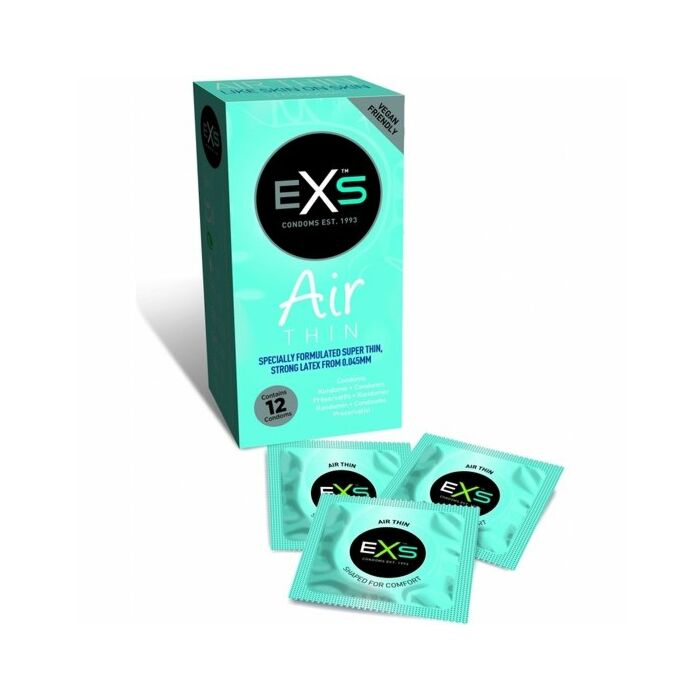 Exs - preservativos latex alta calidad - 12 pack