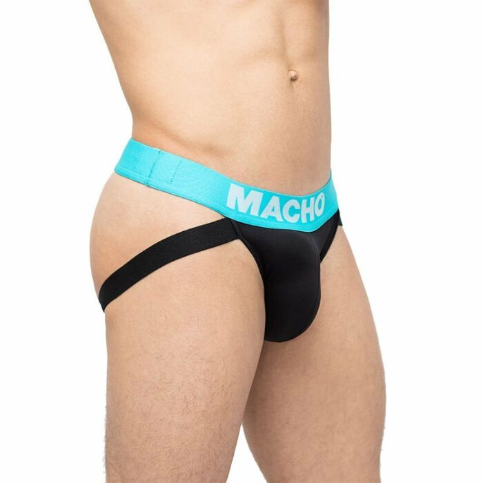 Macho - mx200a suspensorio negro y azul s