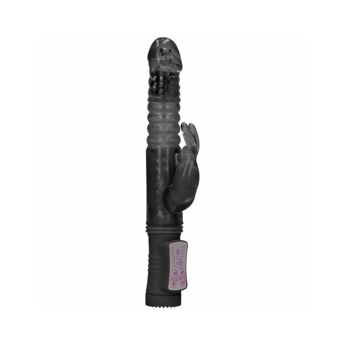 Vibrador rampante thrusting rabbit - negro