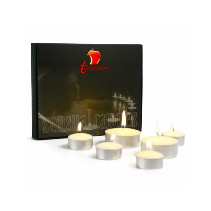 Tentacion set de velas con feromonas frutos rojos