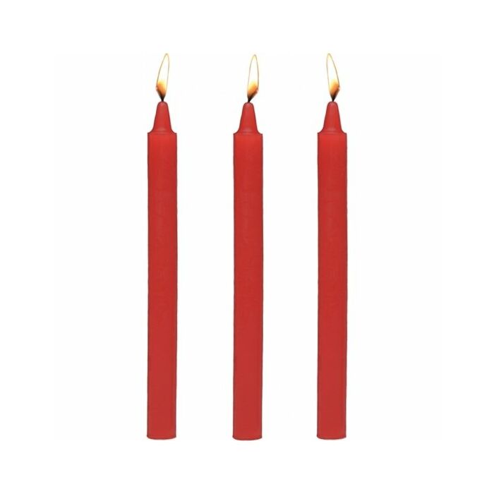 Fire sticks - fetish drip set de velas - roja