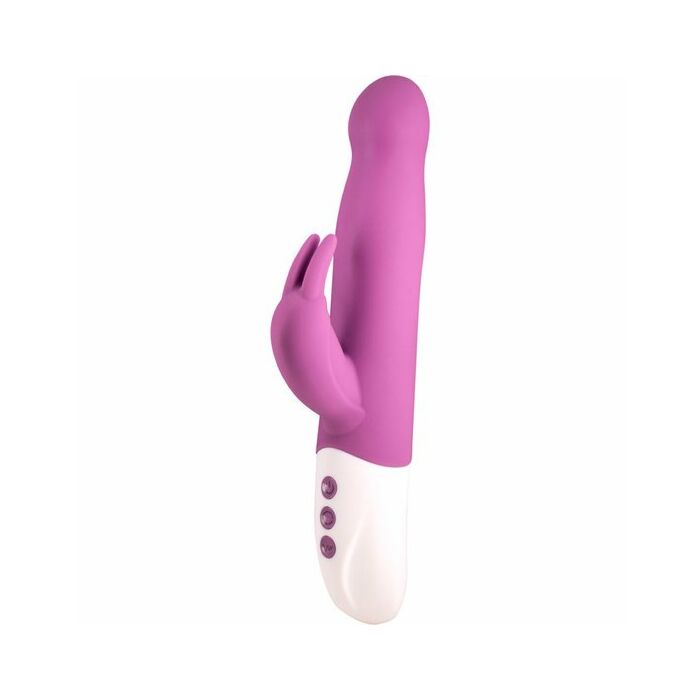 Euphoric vibrador conejito con rotación - morado