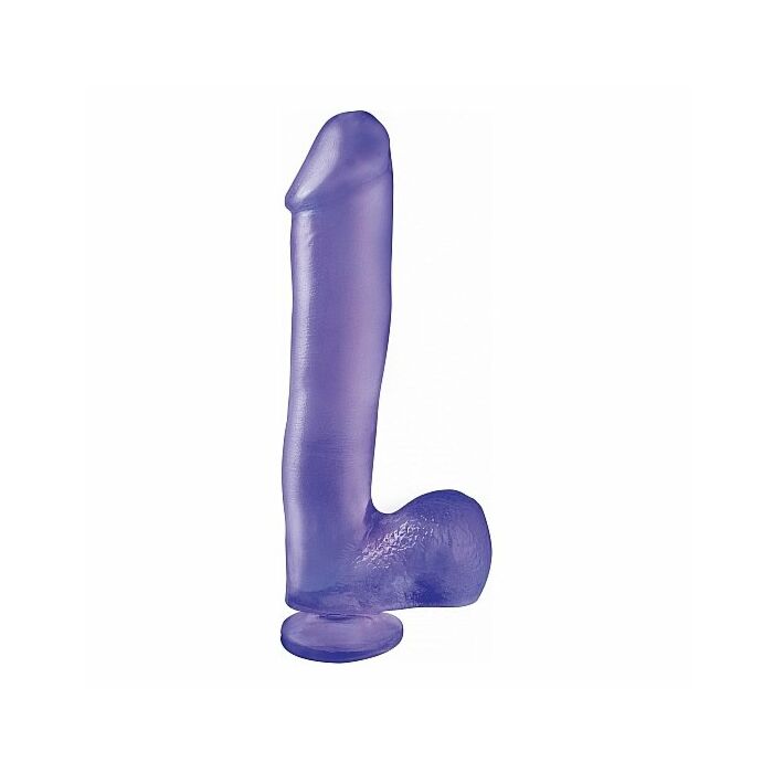 Basix rubber works pene 24 cm lila