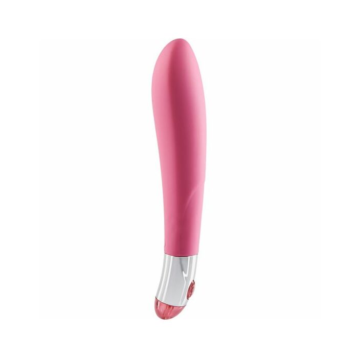 Lovely vibes elegante vibrador con tacto suave rosa