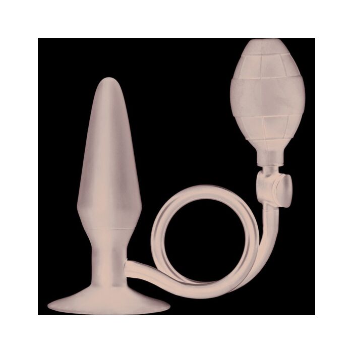 Booty pumper  plug hinchable mediano negro