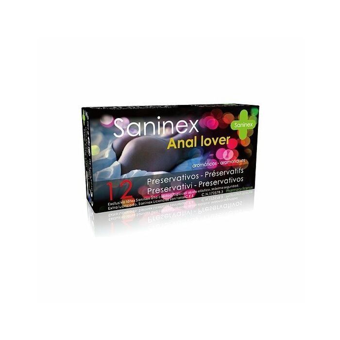 Saninex preservativos anal lover 12uds