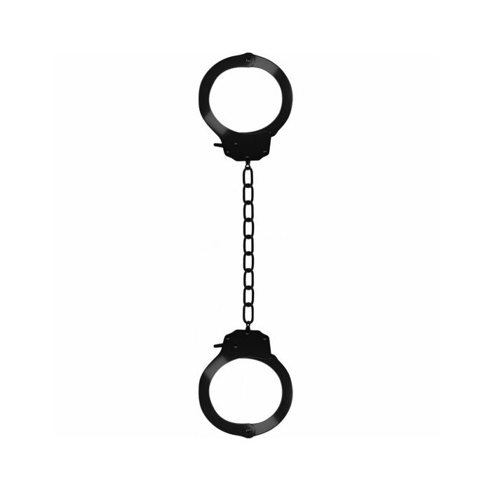 Ouch prison esposas para tobillos negro