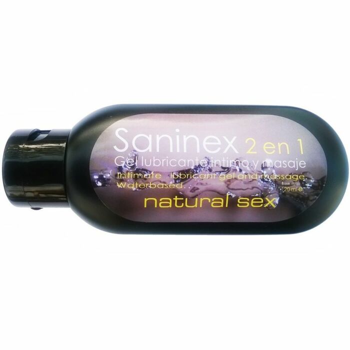 Saninex gel lubricante intimo natural sex 120 ml