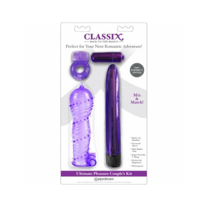 Kit Bala Morada Texturizada