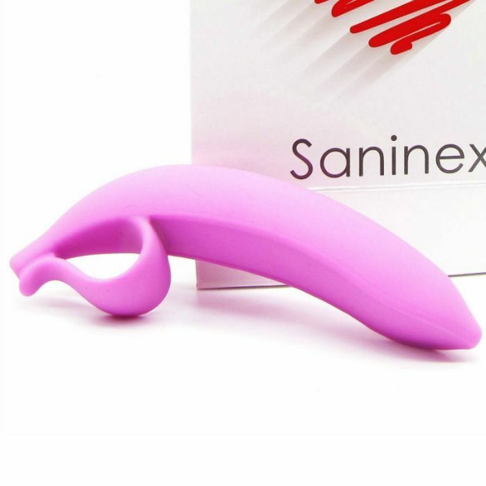 Saninex dildo banana orgasmic fantasy color rosa