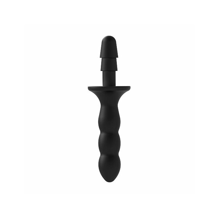 Vac-u-lock plug anal black handle