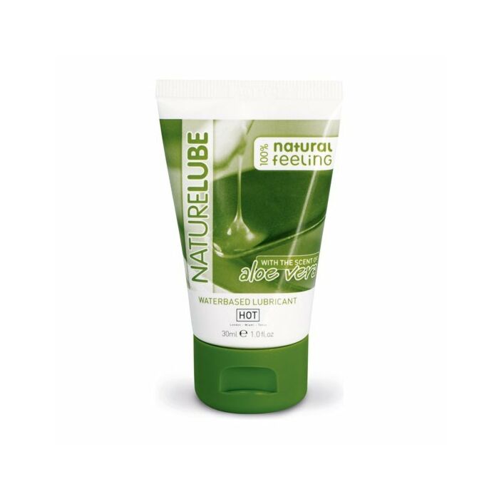 Lubricante base acuosa naturelube con aloe vera 30ml