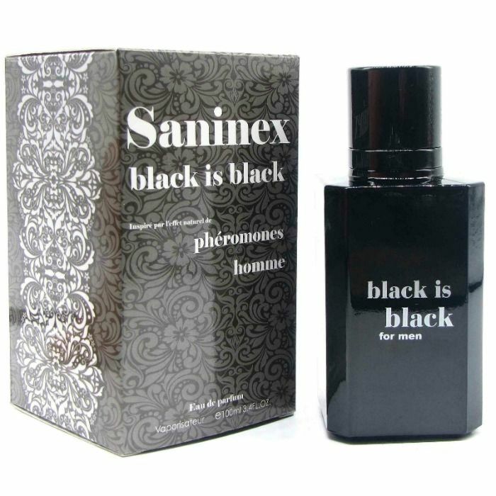 Saninex perfume phromones black is black men