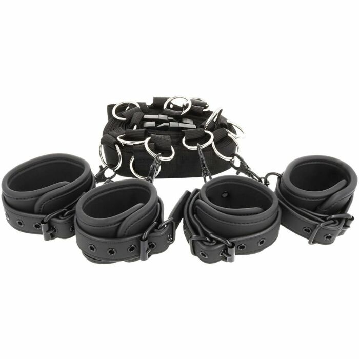 Fetish submissive set ataduras cama luxury